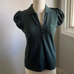 Burberry green Polo Shirt